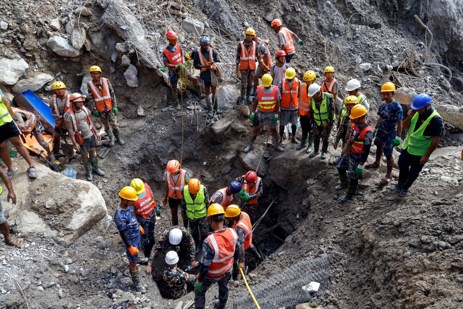 Why finding missing workers from Nepal's hydropower tunnels is proving to be difficult