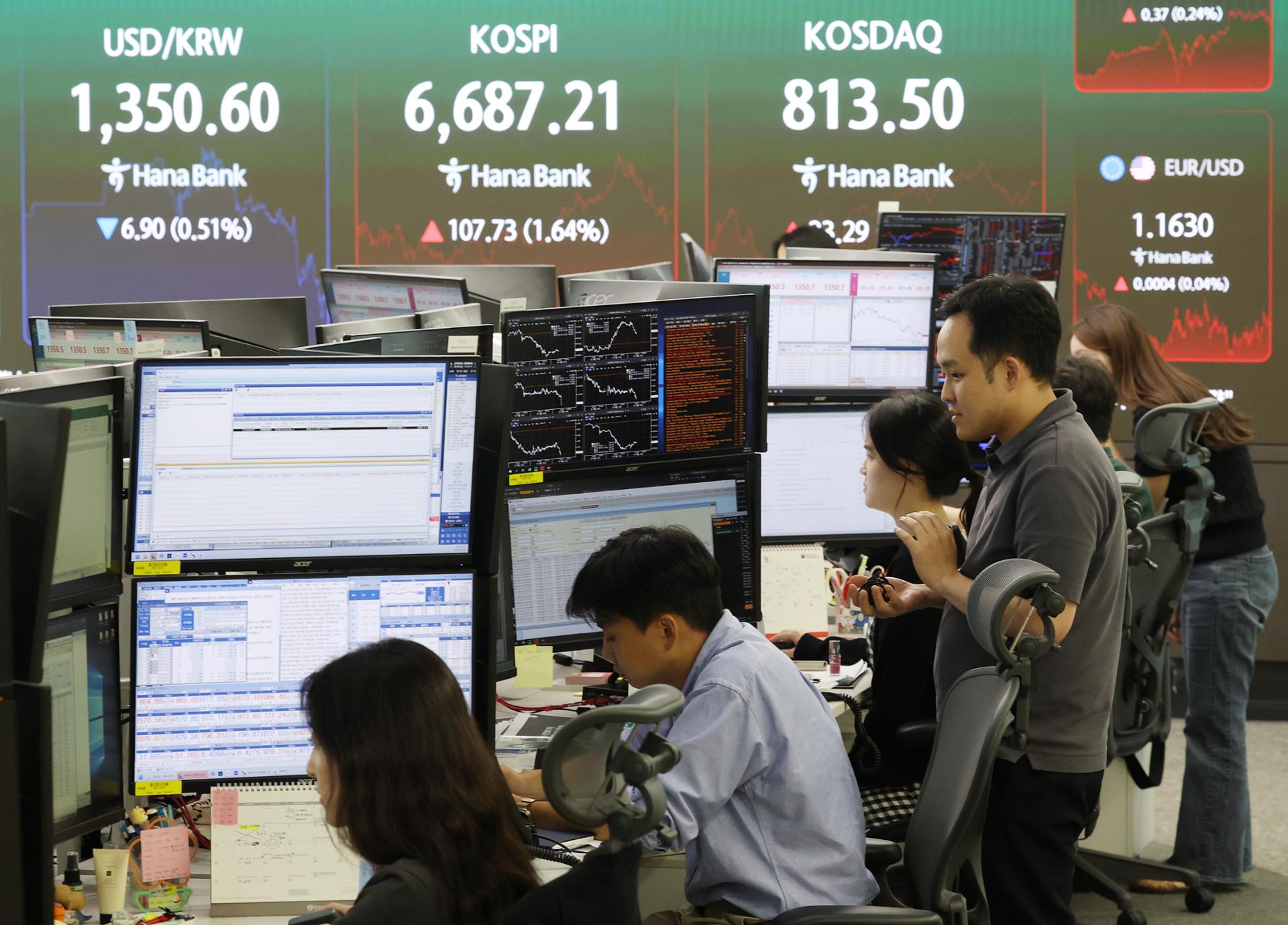 Korean stocks rebound as US rate concerns ease