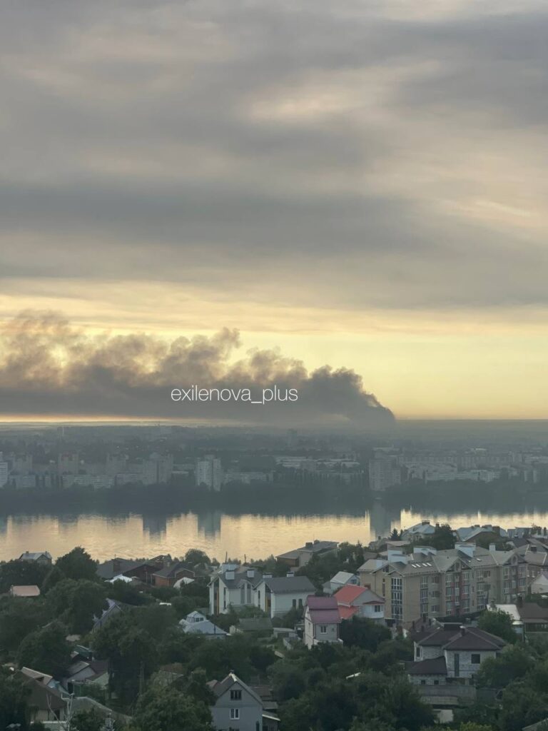 Ukrainian drones set a newly opened Wildberries mega-hub ablaze near Voronezh