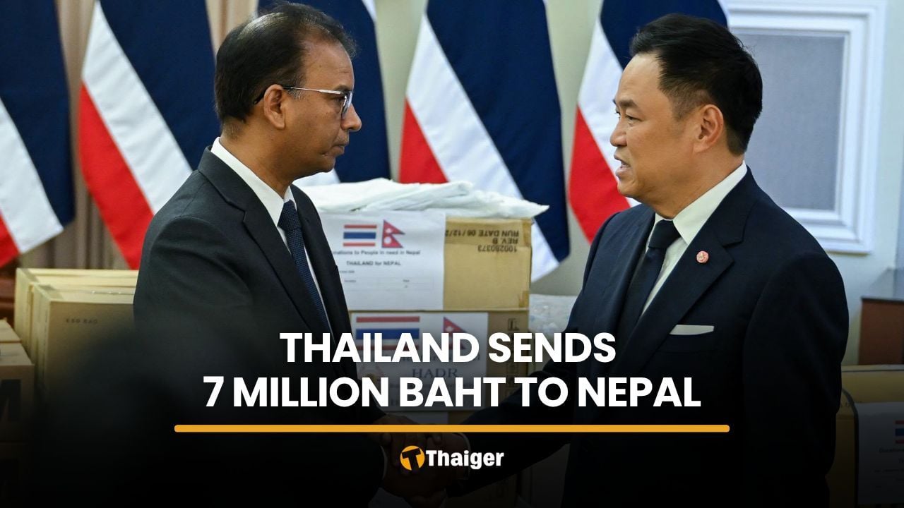 Thailand sends 7 million baht aid to Nepal flood victims