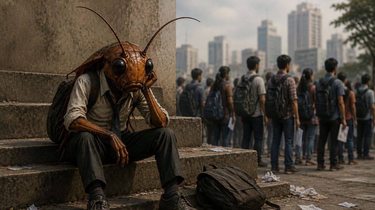 Inside India's broken jobs market and why the 'cockroaches' are fed up