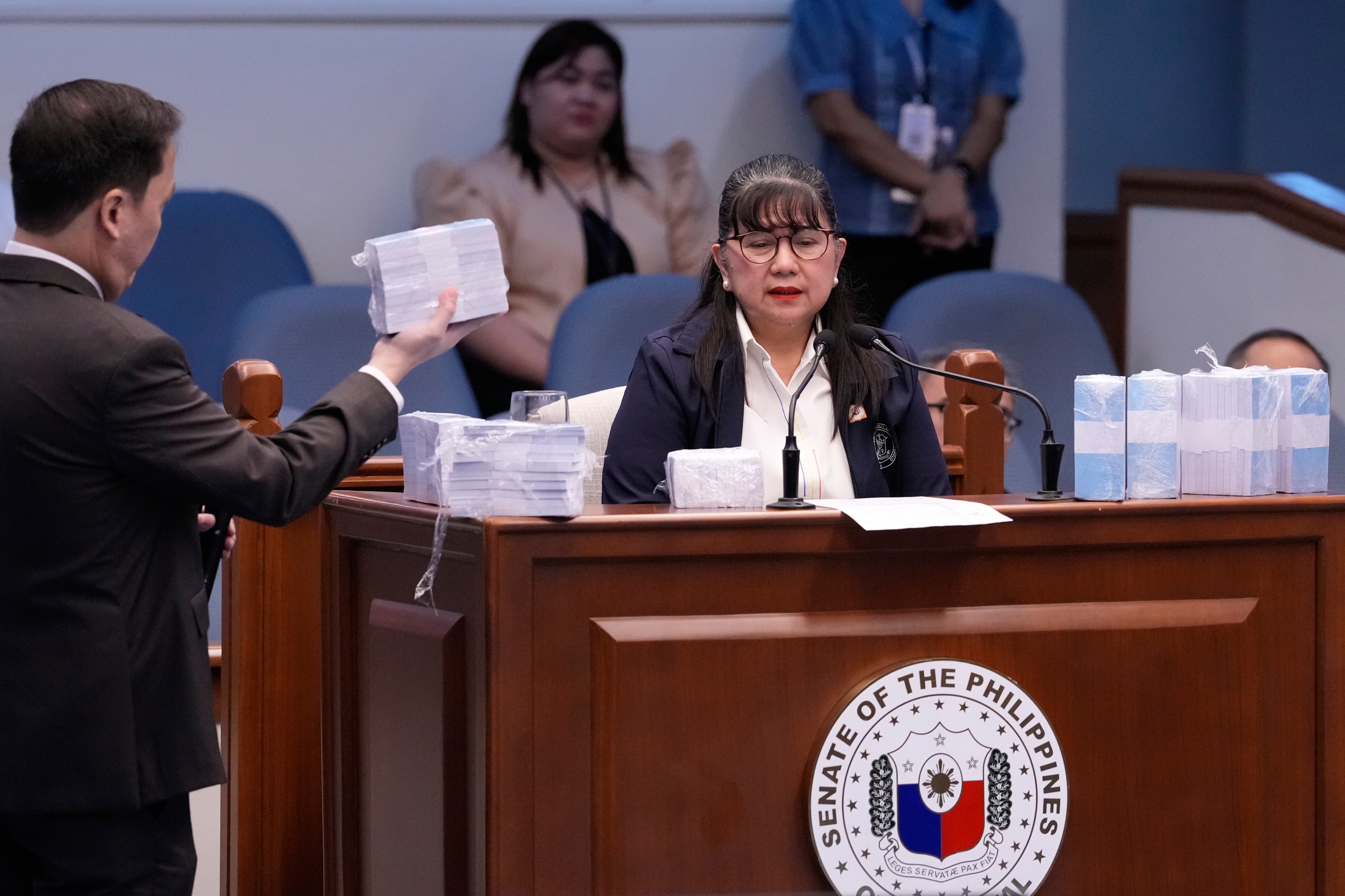 Philippine court issues warrant for VP Duterte’s arrest in grave threats case