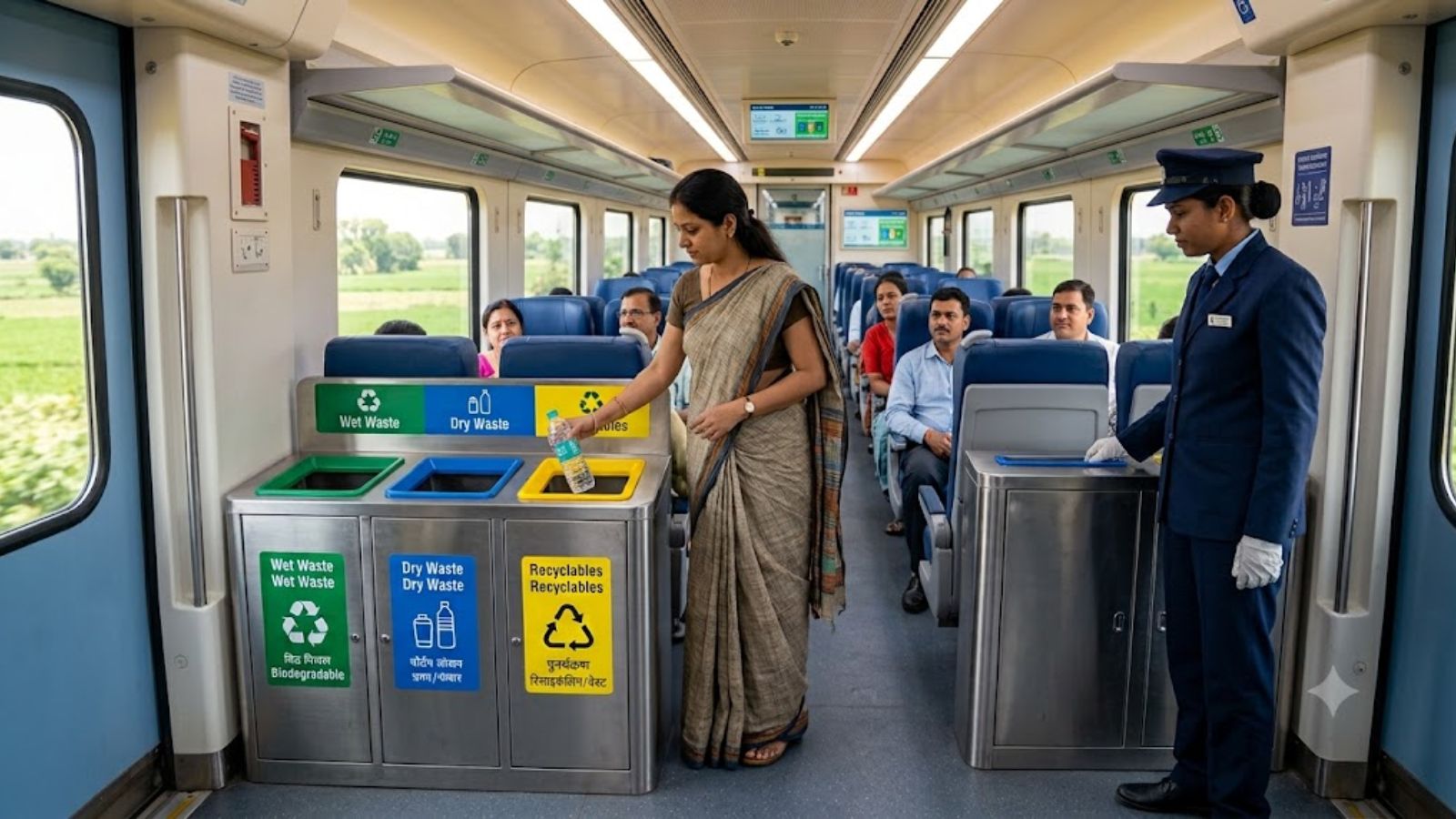 Indian Railways plans to improve onboard waste management on trains – here’s how