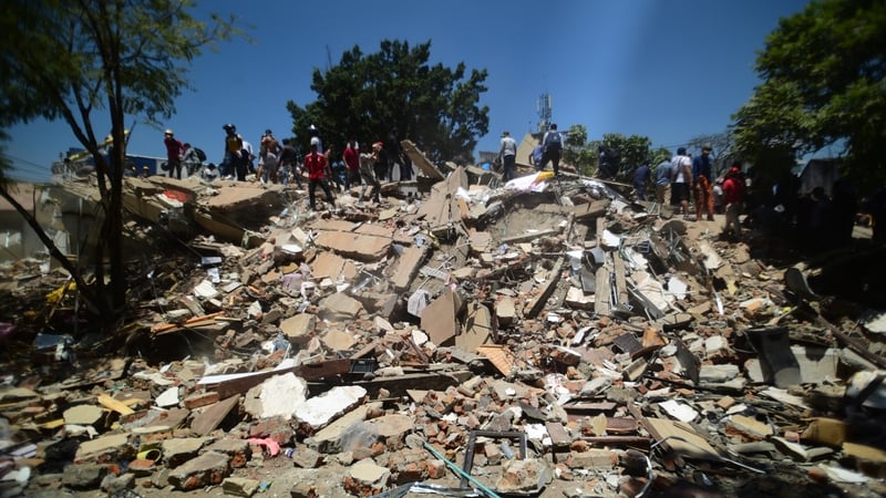 In pictures: Devastation in Colombia after quake