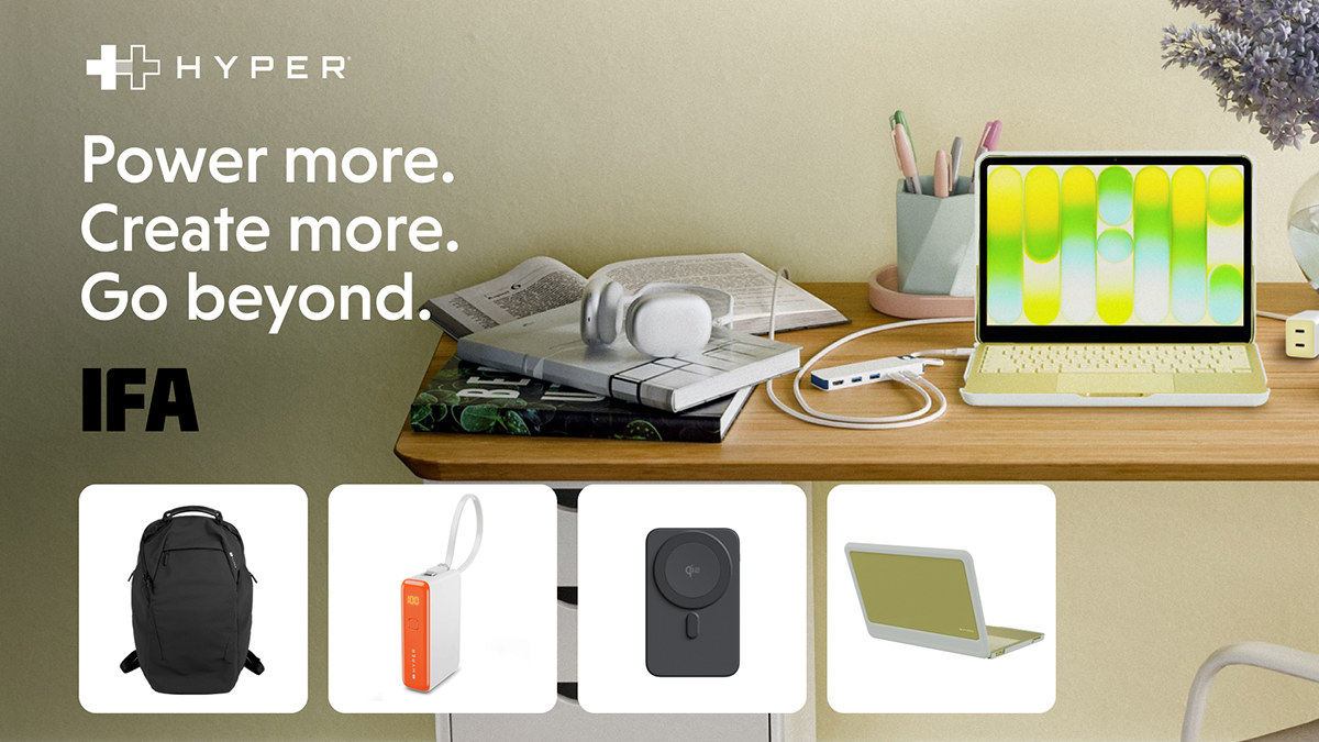 Hyper Brings its Latest Range of Power, Connectivity and MacBook Accessories to IFA 2026