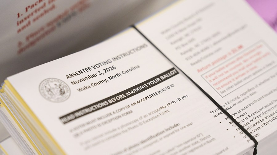 Rubber meets the road in mail-in ballot fight