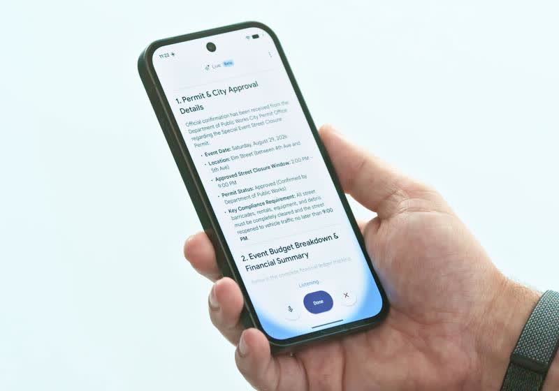 Google is turning its email, document, and note-taking apps into conversational AI experiences