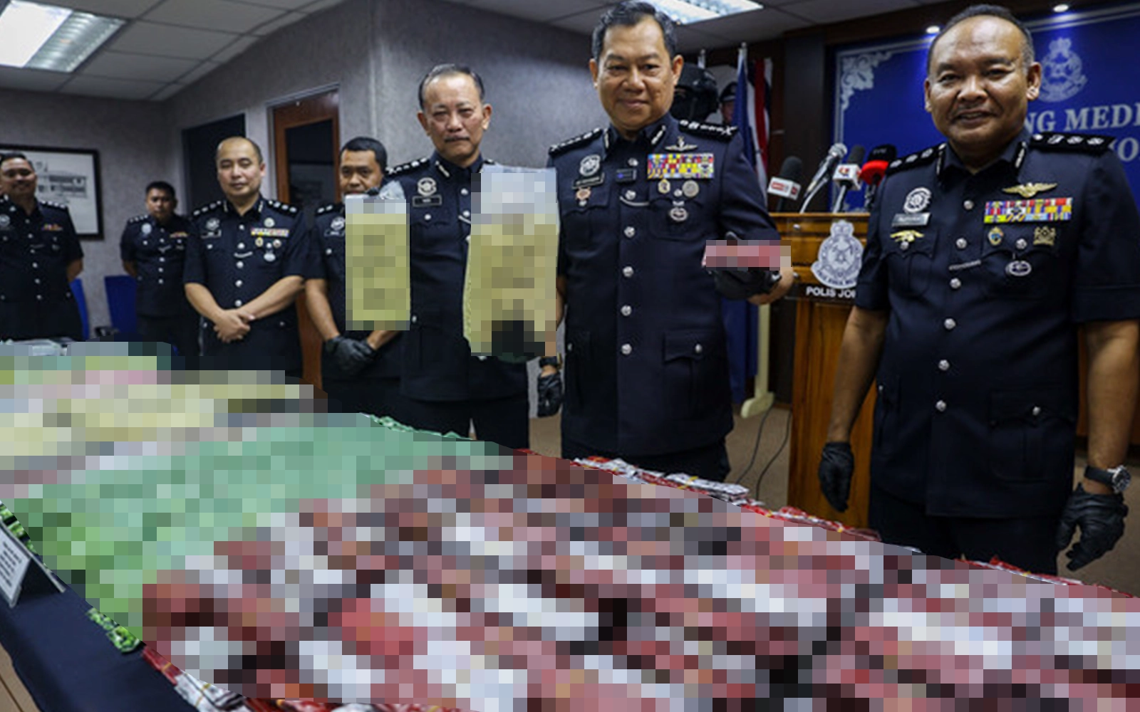 Sindiket edar dadah tumpas, polis buat rampasan RM8.49 juta