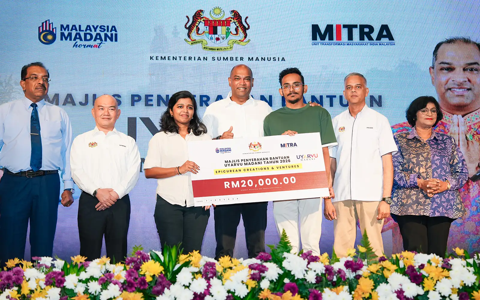 Mitra salur RM6.7 juta untuk 3 inisiatif komuniti India