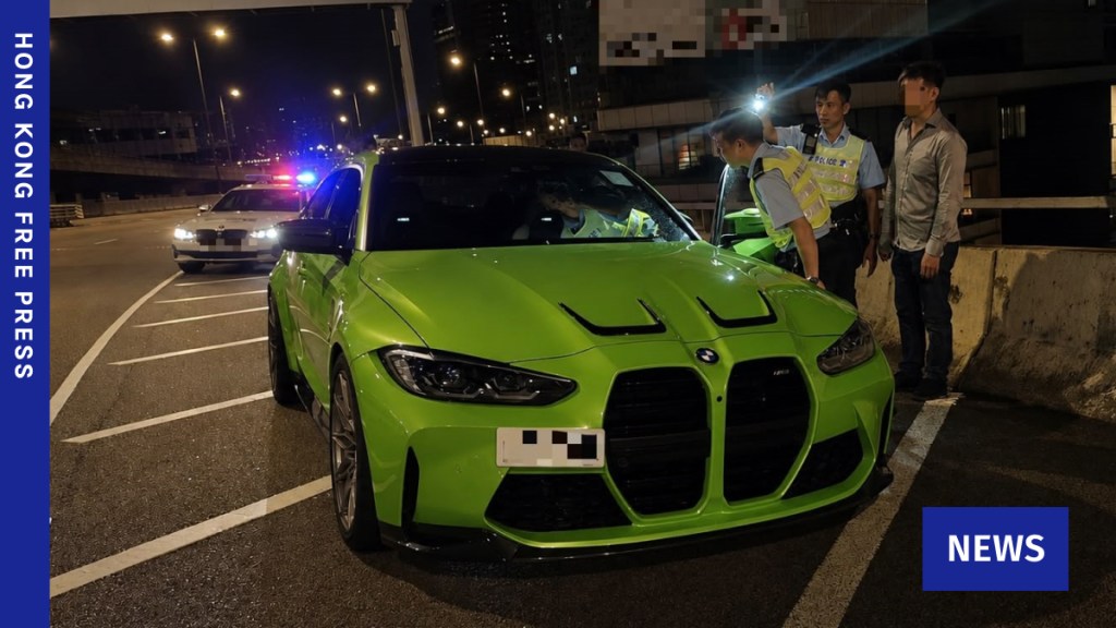 Hong Kong police arrest 10 for dangerous driving in first drone-assisted traffic crackdown