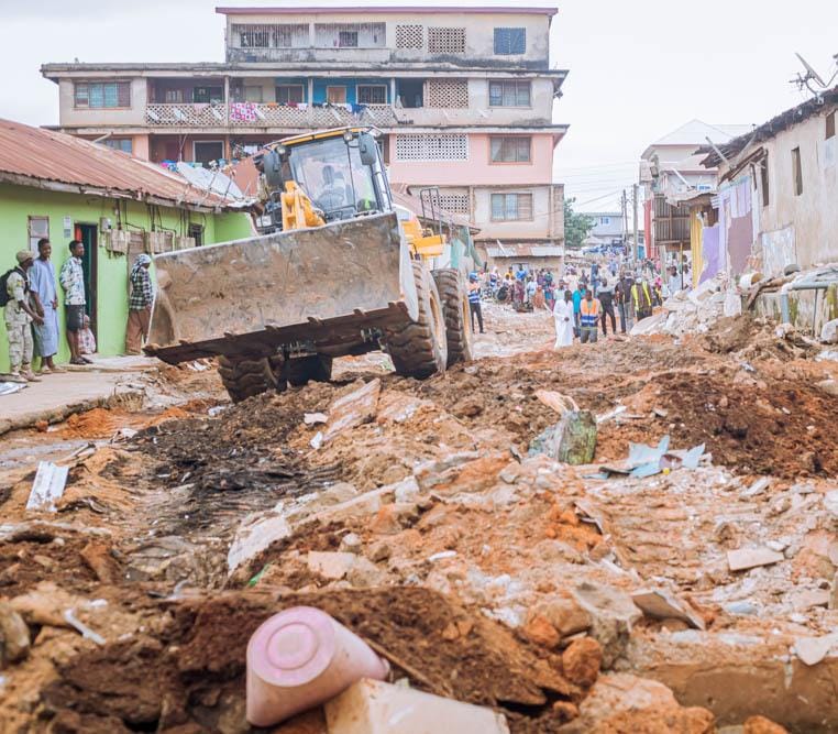 Tafo Zongo residents accept losses as new road takes shape
