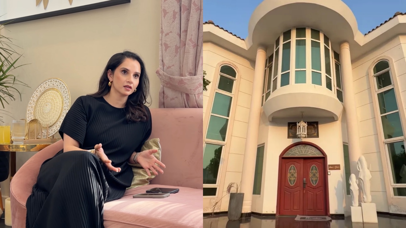A tennis table in the kitchen and Salman Khan’s artwork: Inside Sania Mirza’s Dubai home