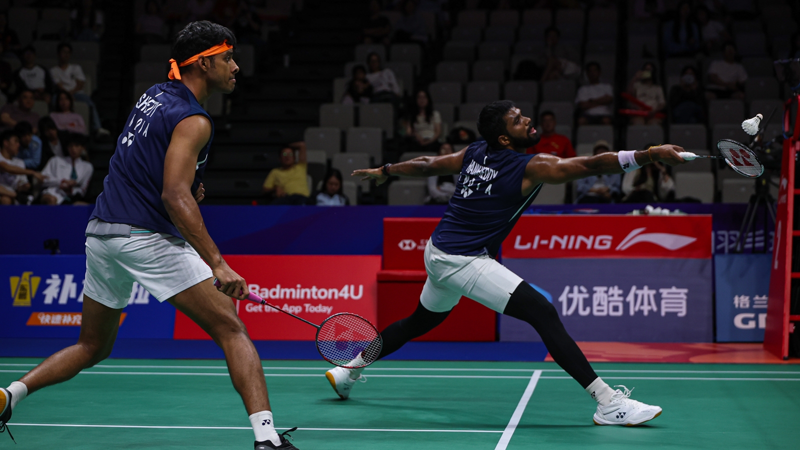 Satwik-Chirag make 4th straight China Masters semis with hard-fought win over Astrup-Rasmussen