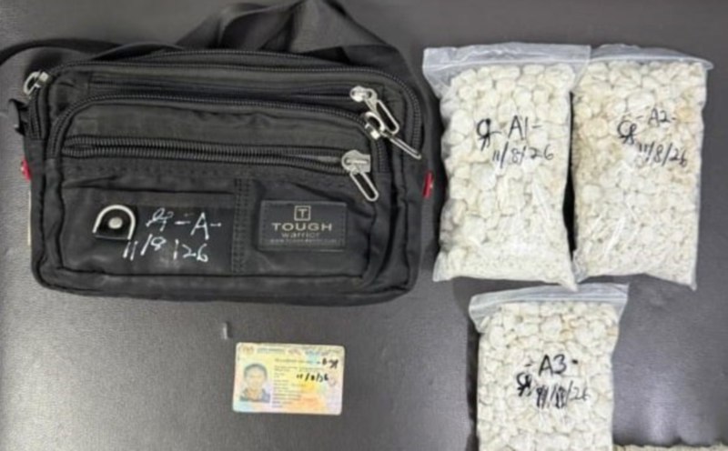 Police seize 1.055kg heroin, arrest man in Simpang Renggam