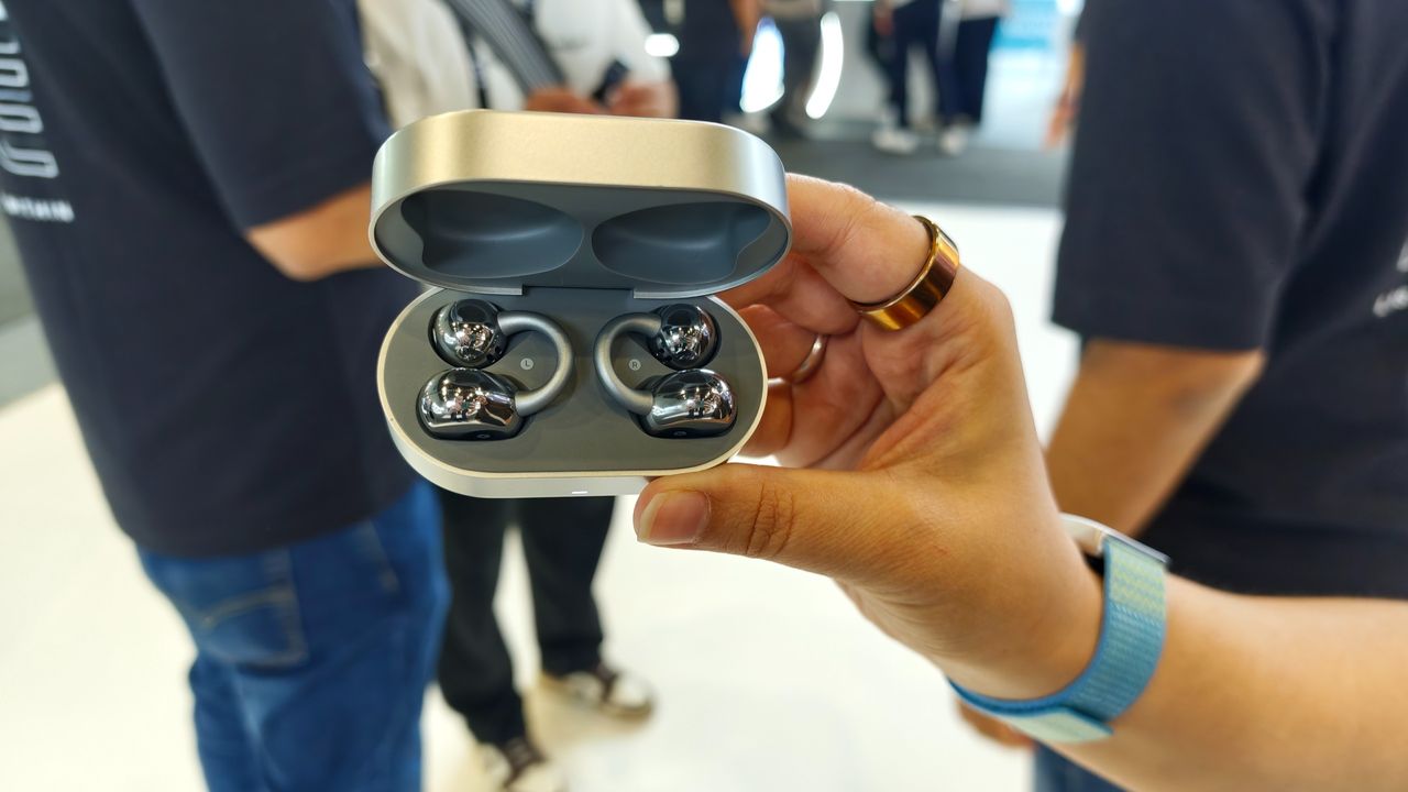 I tried these stylish, futuristic-looking open earbuds, and although they boast sound by Bose, they're not as harsh on your wallet — here's everything you need to know
