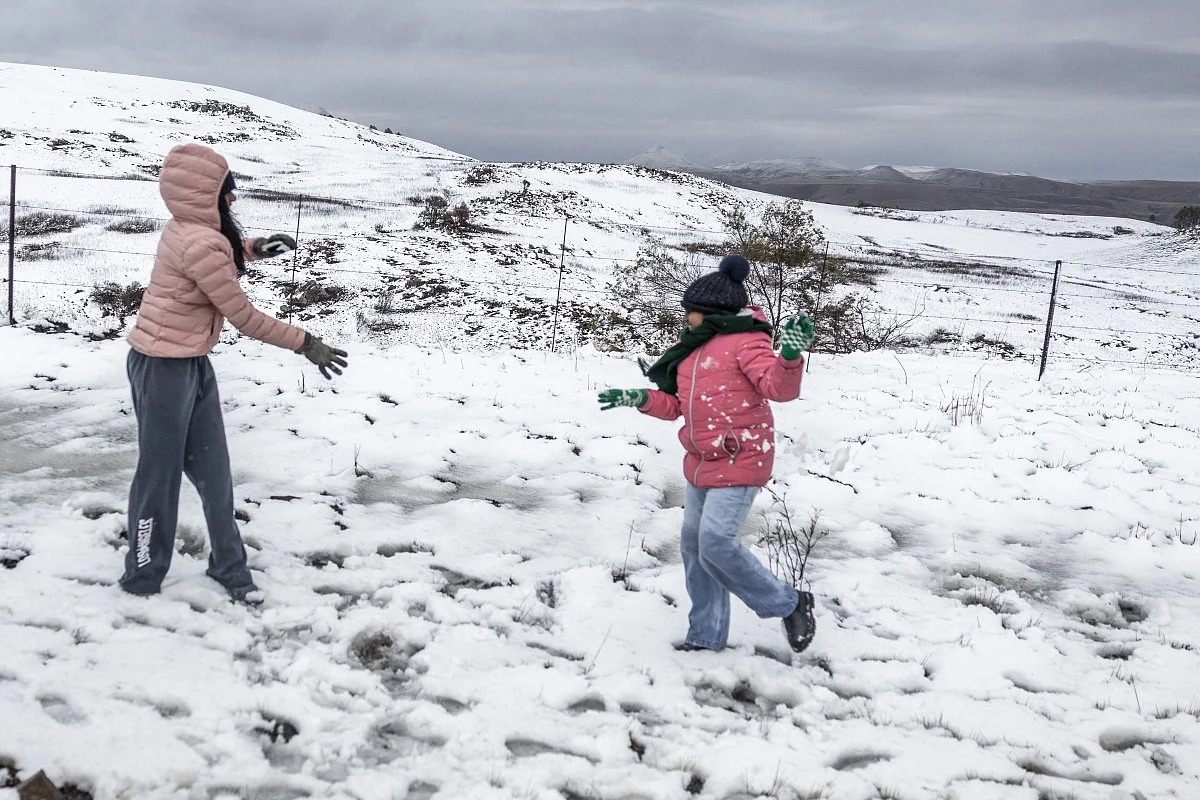 Heavy snow blankets parts of South Africa as cold snap intensifies