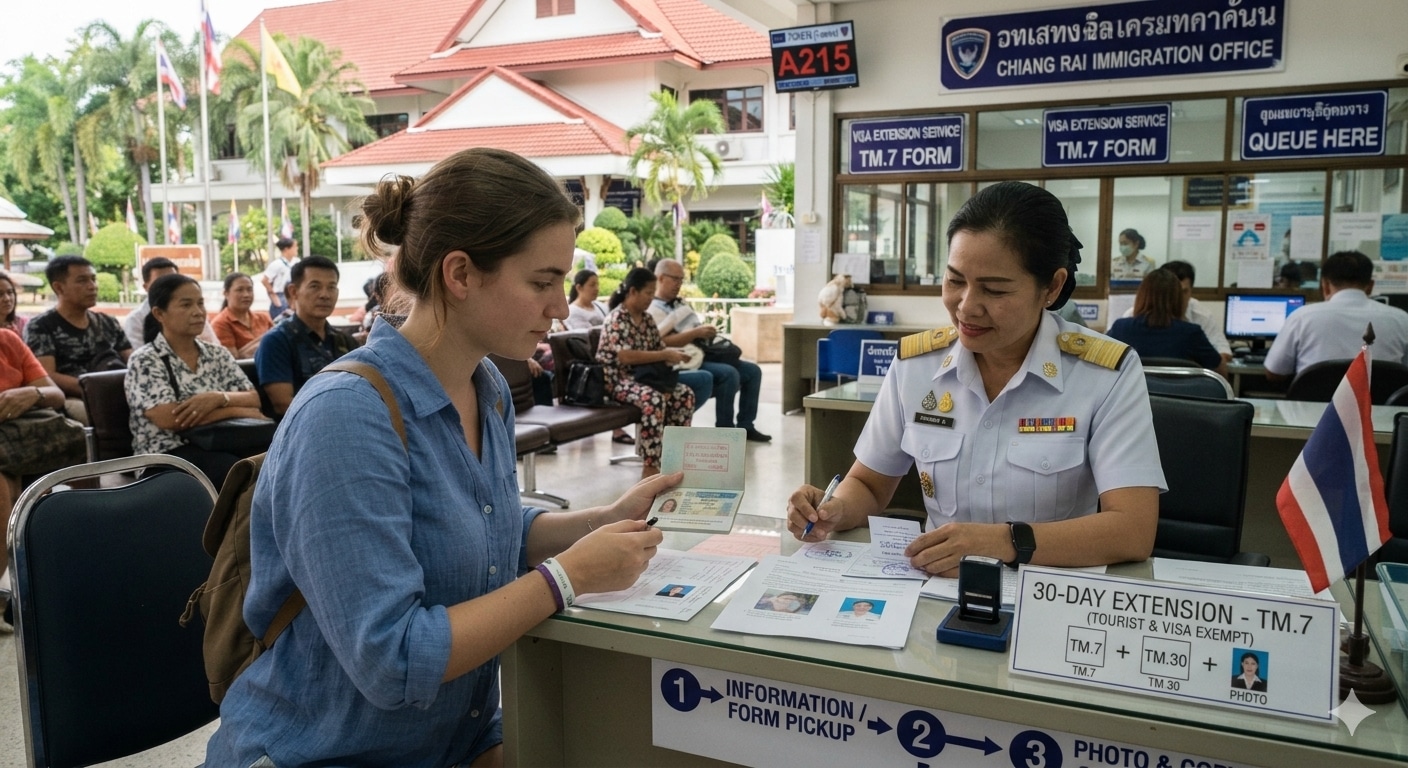 How to Extend Your 30-Day Thai Visa in Chiang Rai