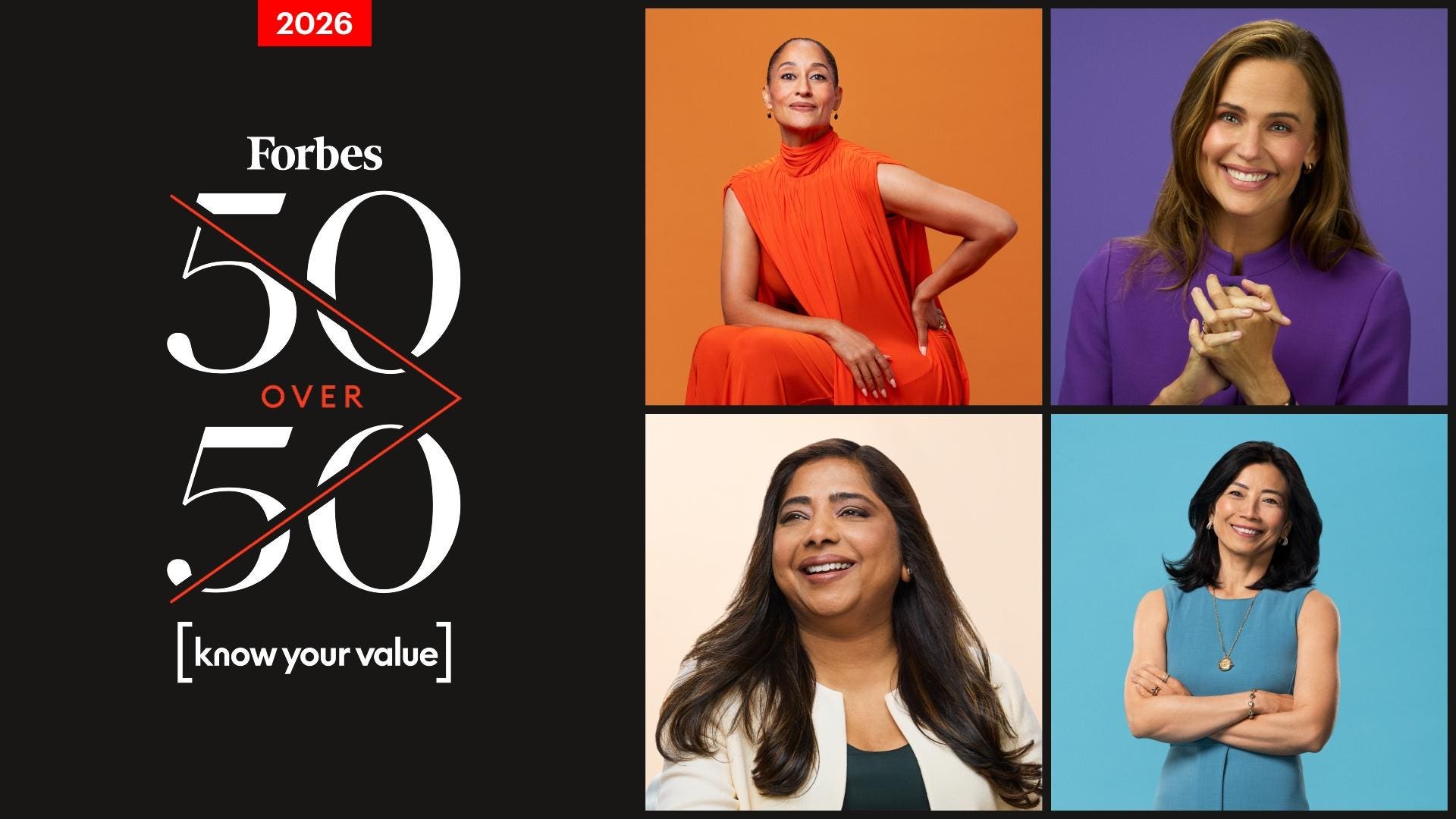 Forbes Unveils 2026 “50 Over 50” List, Celebrating Women Who Are Redefining What’s Possible At Every Age