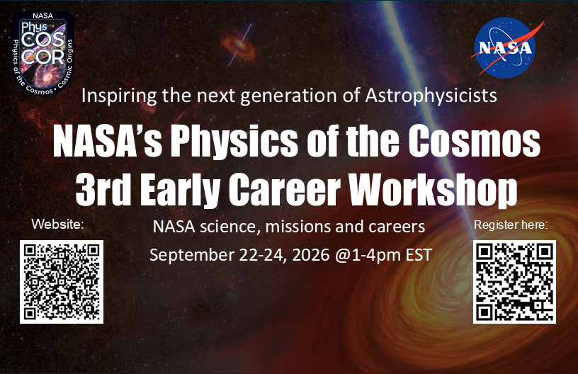 Third Early Career Workshop, Sept 2026