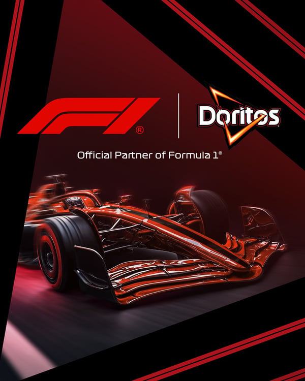 Doritos is launching a limited-edition two-flavor bag tied to its Formula 1 partnership