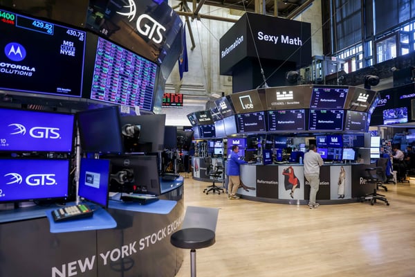 Stocks opened slightly higher Tuesday as Nvidia rallied on a $500 billion AI infrastructure deal and oil prices held steady