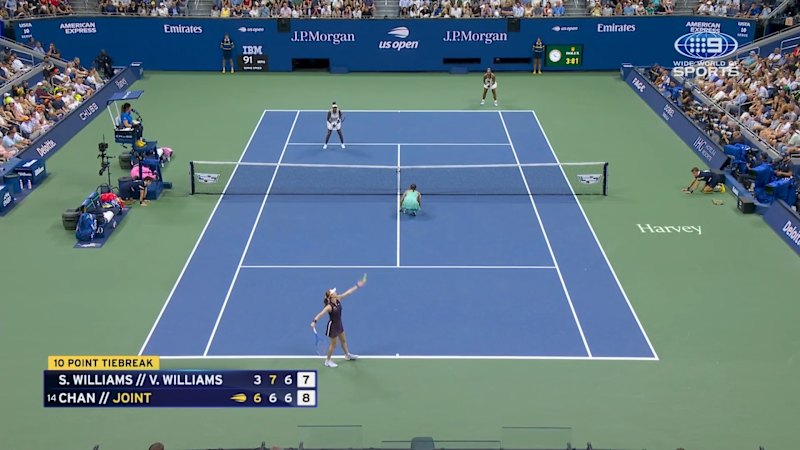 Williams Sisters match point