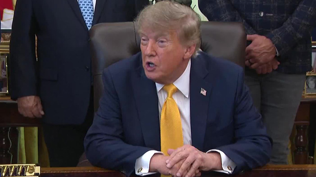 Trump Downplays Iran War, Threatens to Strike Pickaxe Mountain