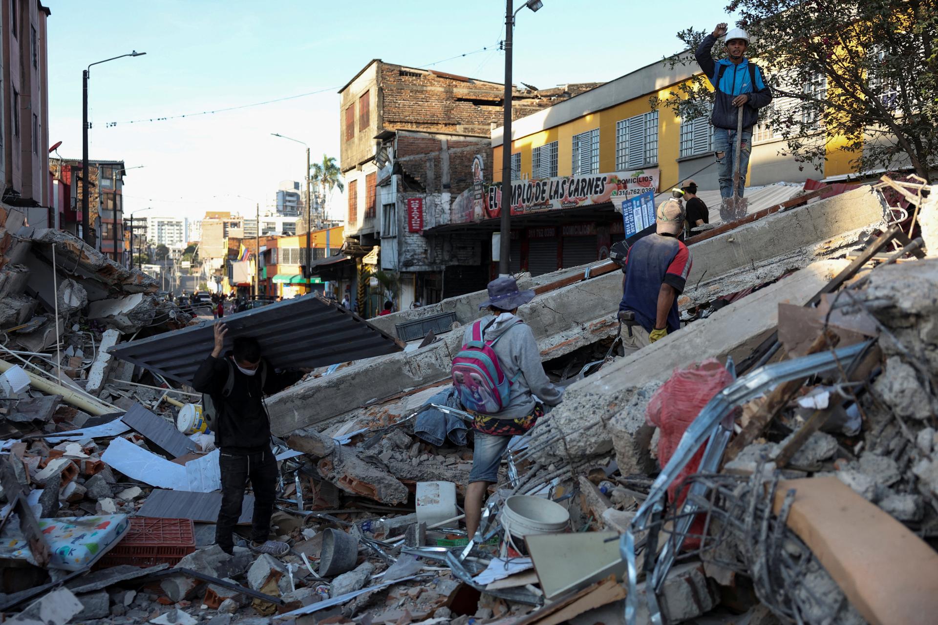 Colombia searches for over 3,000 missing after powerful earthquake kills more than 100