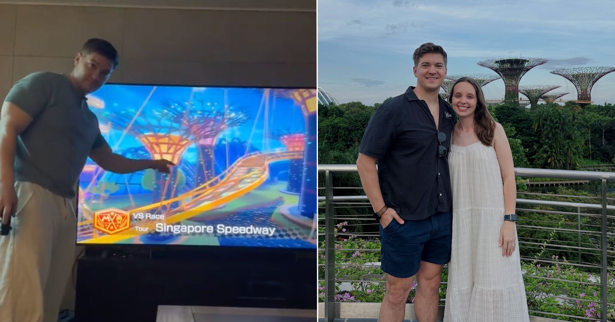 American couple plans trip to S'pore using Mario Kart's S'pore Speedway racecourse