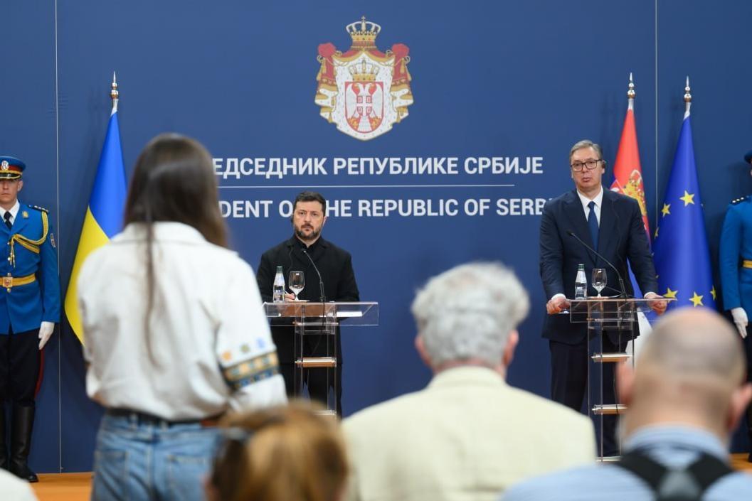 Zelensky visits Serbia for first time as president, giving Vučić chance to signal openness to Europe, analyst says