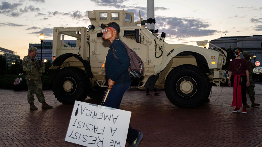 Crime in DC isn’t an 'emergency,' but normalizing troops in US streets is