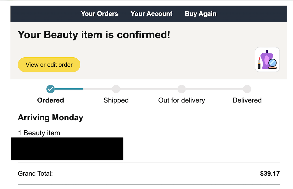Why your Amazon order confirmation emails have become so unhelpful