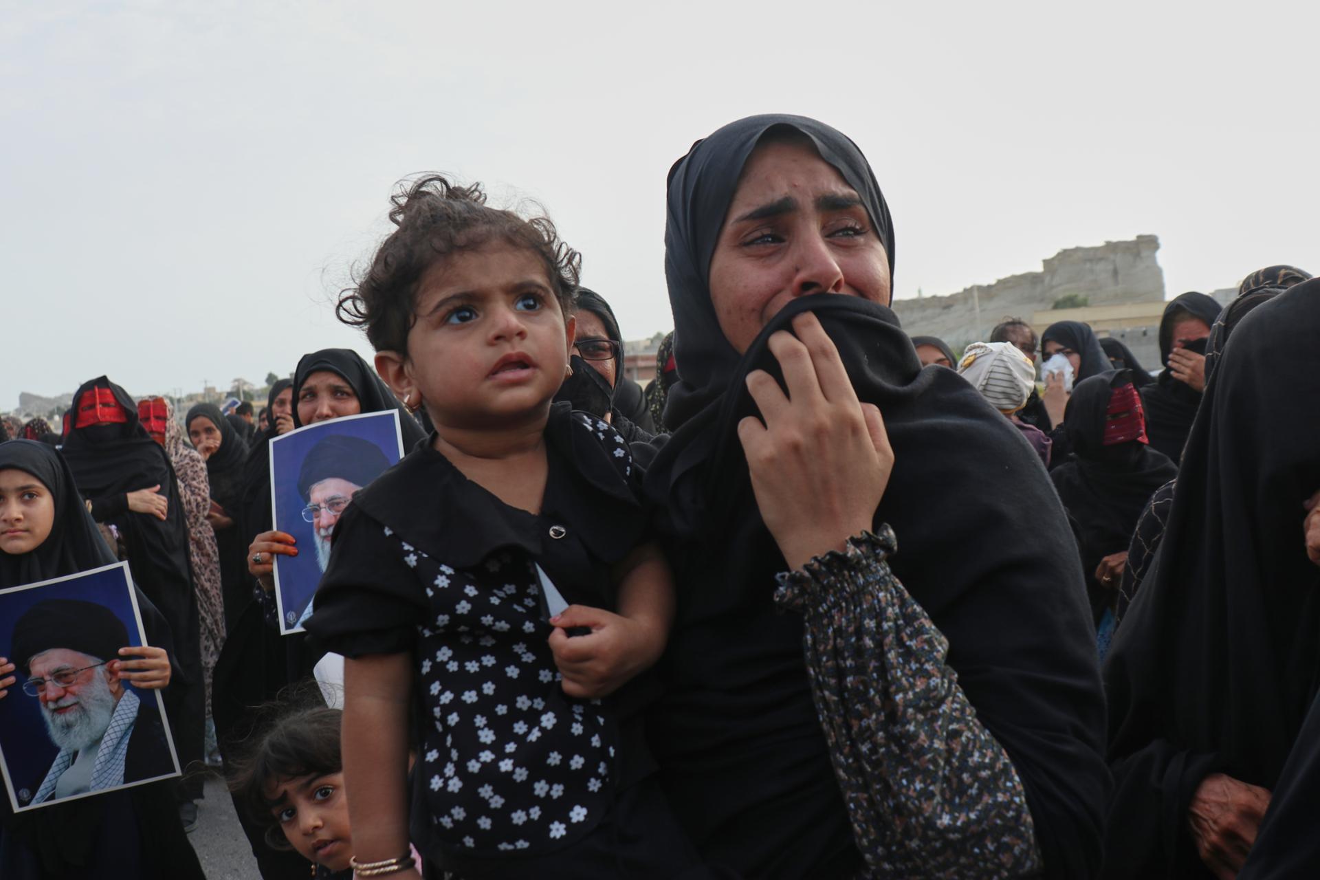Iranian town mourns after strikes kill 5 at wedding celebration