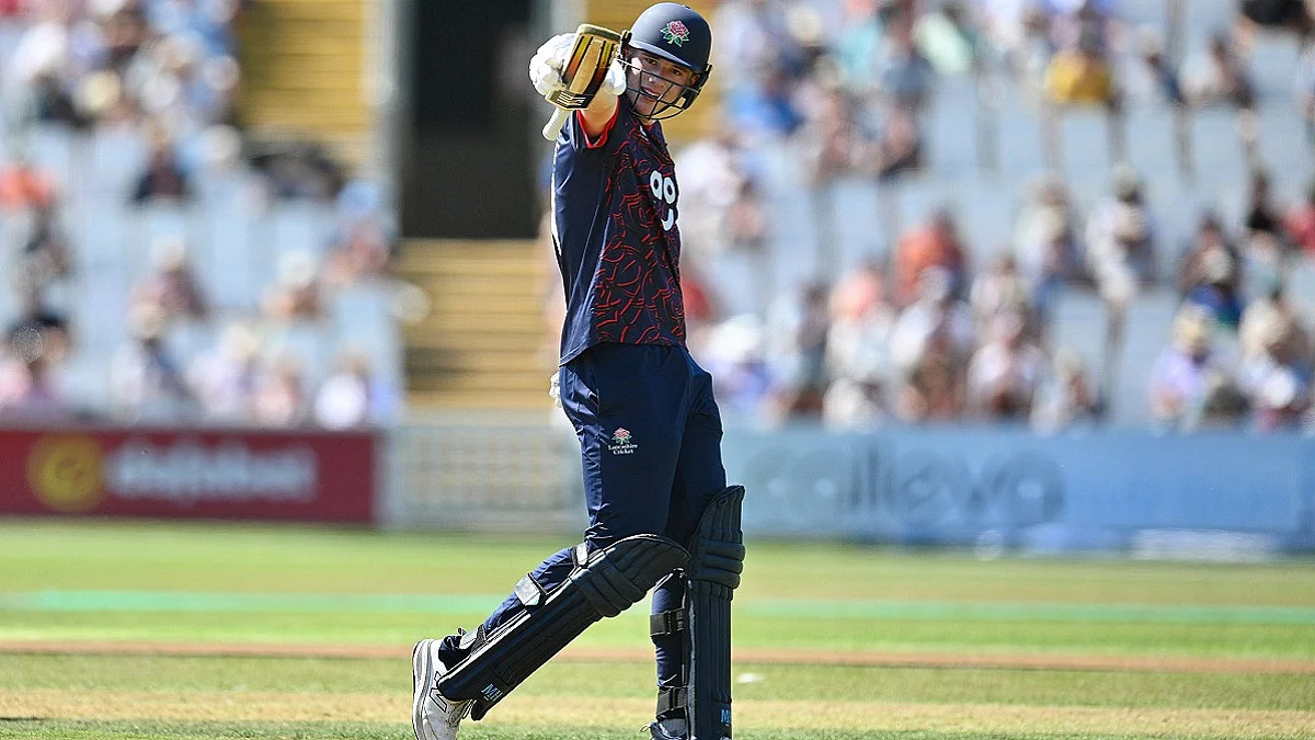 Andrew Flintoff's 18-Yr-Old Son 'Rocky' Announces Himself With Blistering 123 As Lancashire Post Record 443 | VIDEO