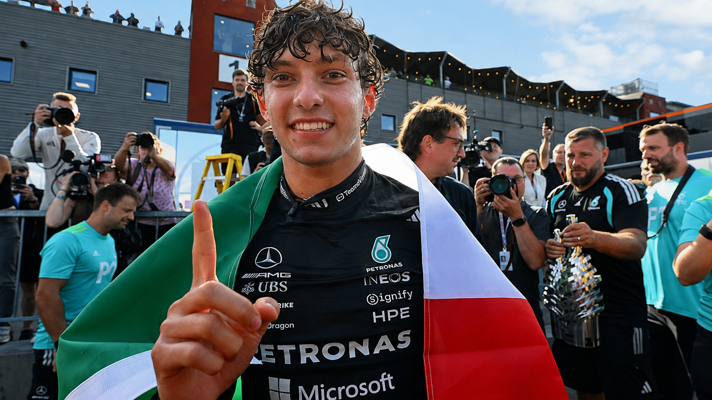 Antonelli 'disrupting rules of fandom' in Ferrari's Italy