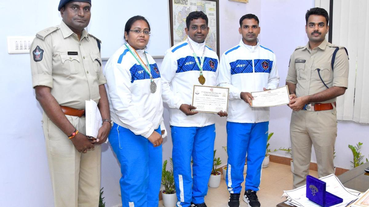 Proddatur woman constable bags silver medal at 11th All India Police Games