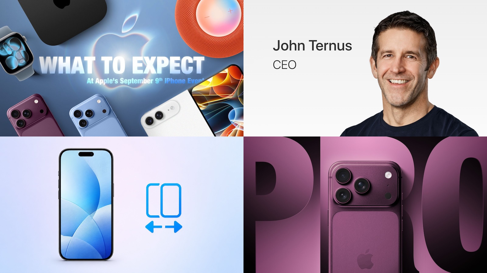 Top Stories: 'Surprise and Shine' Apple Event Preview, John Ternus Takes Over, and More