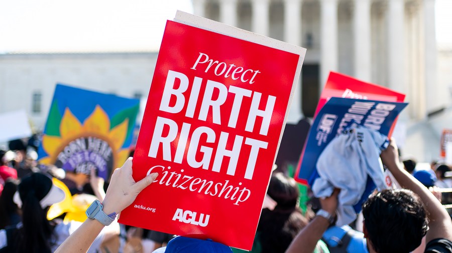 ACLU targets Trump's new birthright citizenship order in court