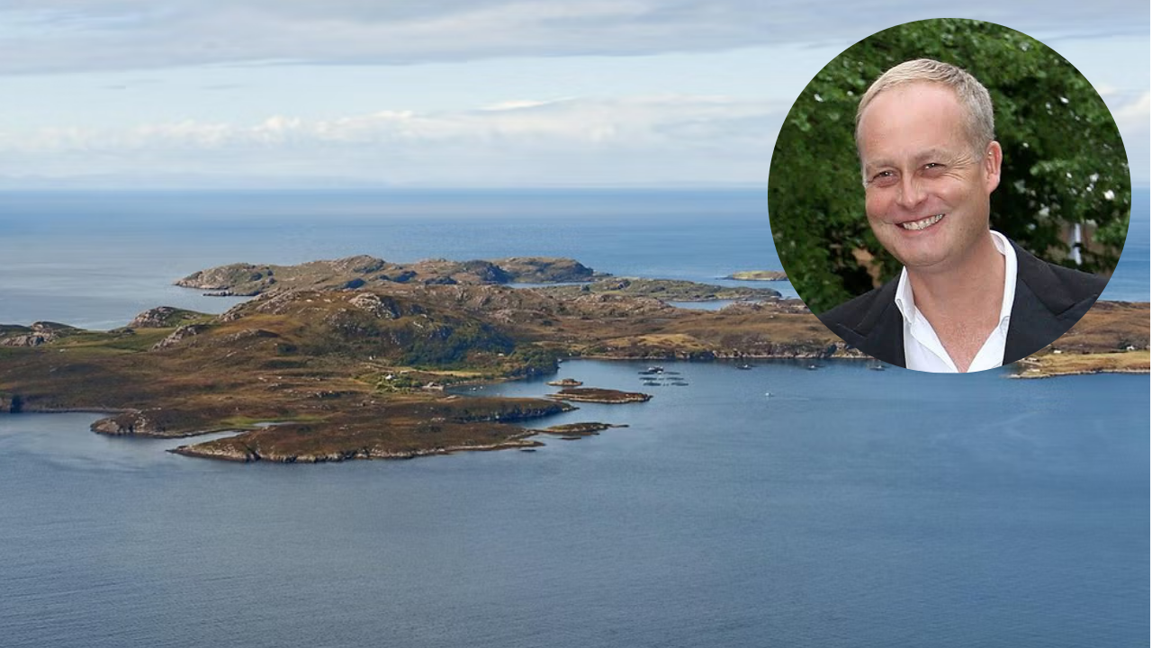 Billionaire revives dying Scottish island with 100,000 trees and restored homes