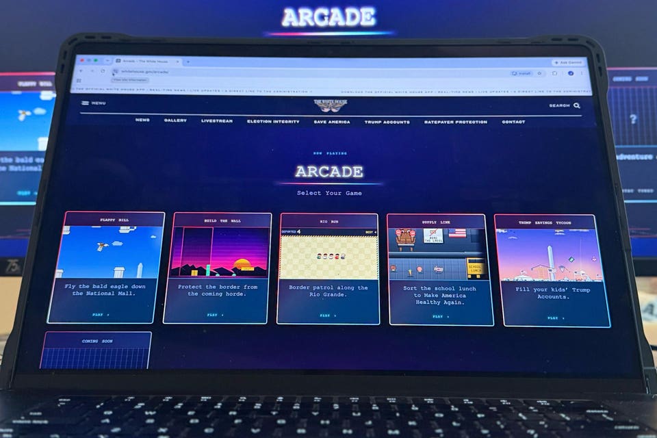 Most Game Publishers Are Ignoring Trump's ‘Arcade.gov’ Site—Here's Why