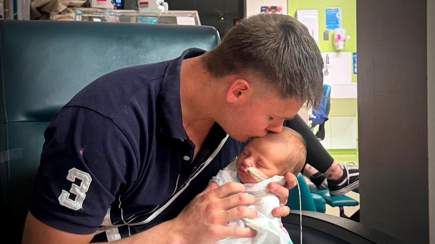 Young dad turns to music to deal trauma of son's NICU journey