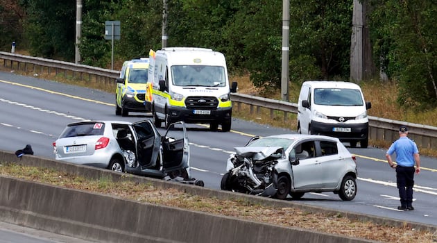 Footage on phone of teens involved in M50 crash may be key to investigation, gardaí believe