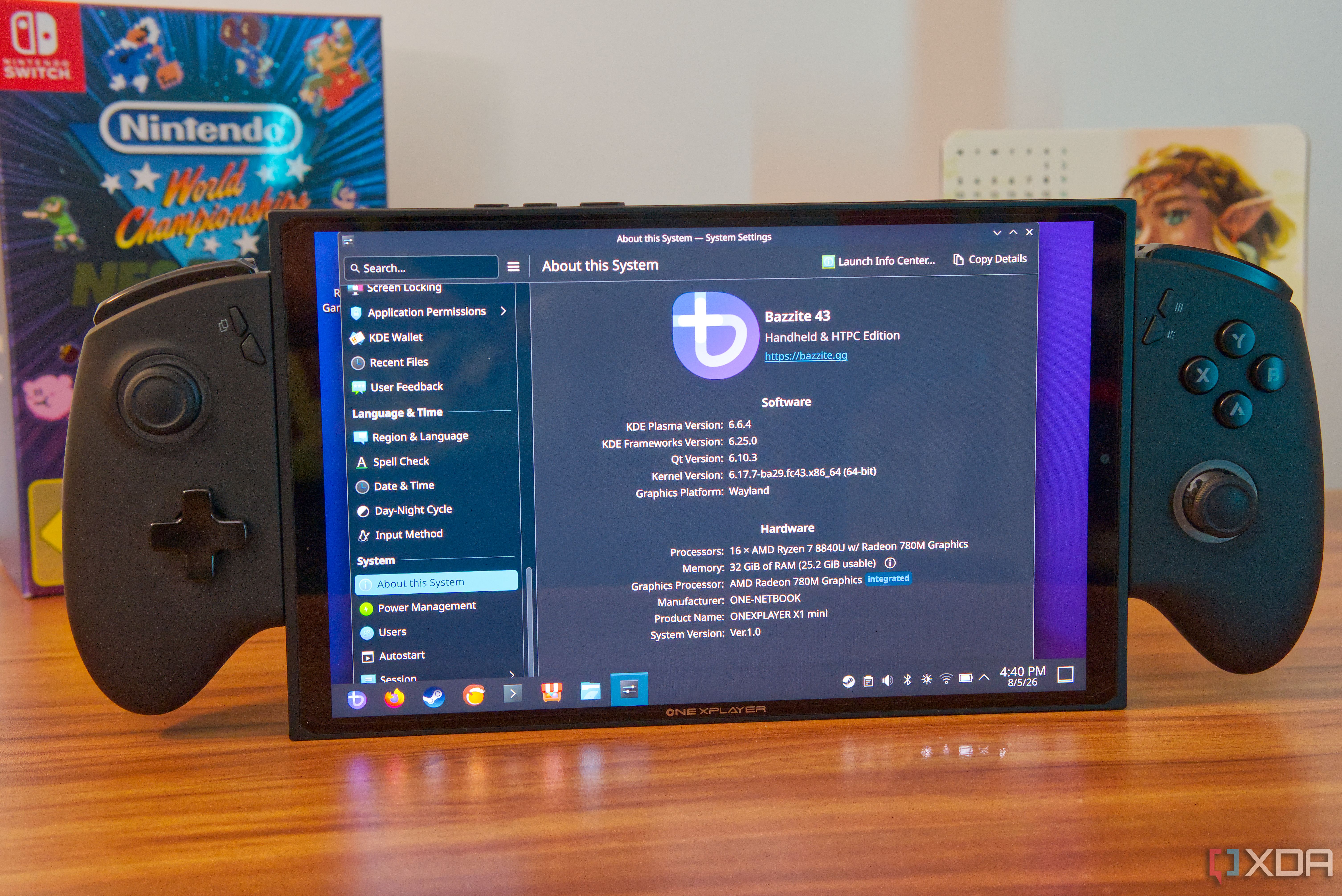 I ditched traditional Linux for an immutable distro, but only on my gaming handheld