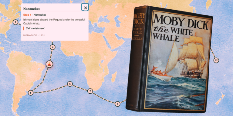 This interactive atlas captures more than a thousand literary journeys.