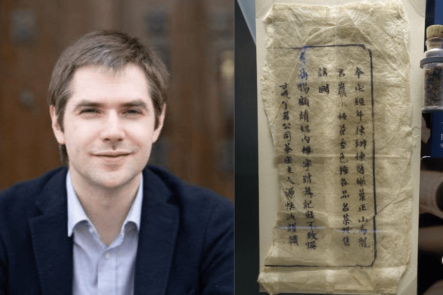 The mystery of the Chinese tea chest label