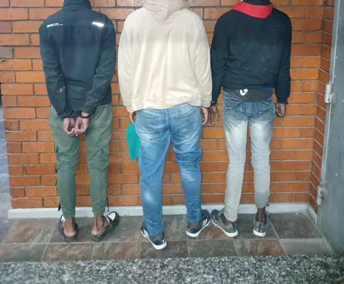 Motherwell Cluster Trio Task Team arrests suspects in business robbery and firearm operation