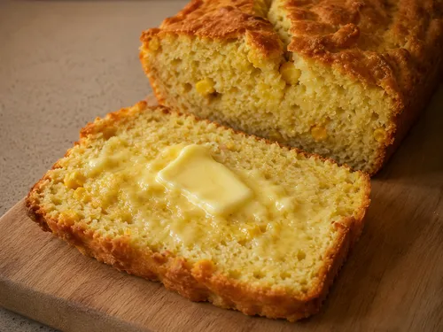 Easy mealie bread recipe with sweetcorn for a homemade loaf