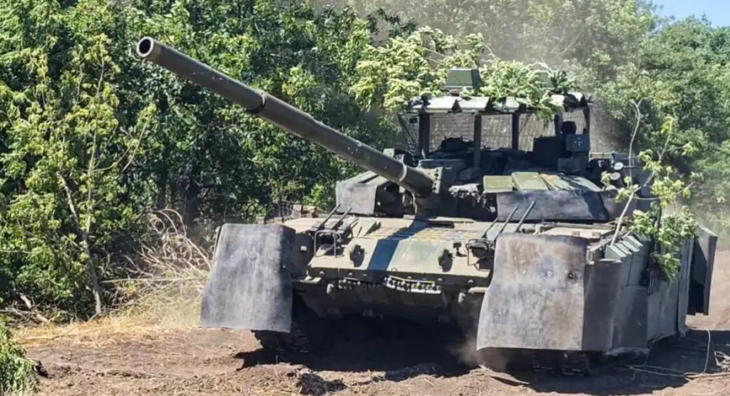 Russia’s tank shield shot down seven drones—Ukraine destroyed the tank anyway