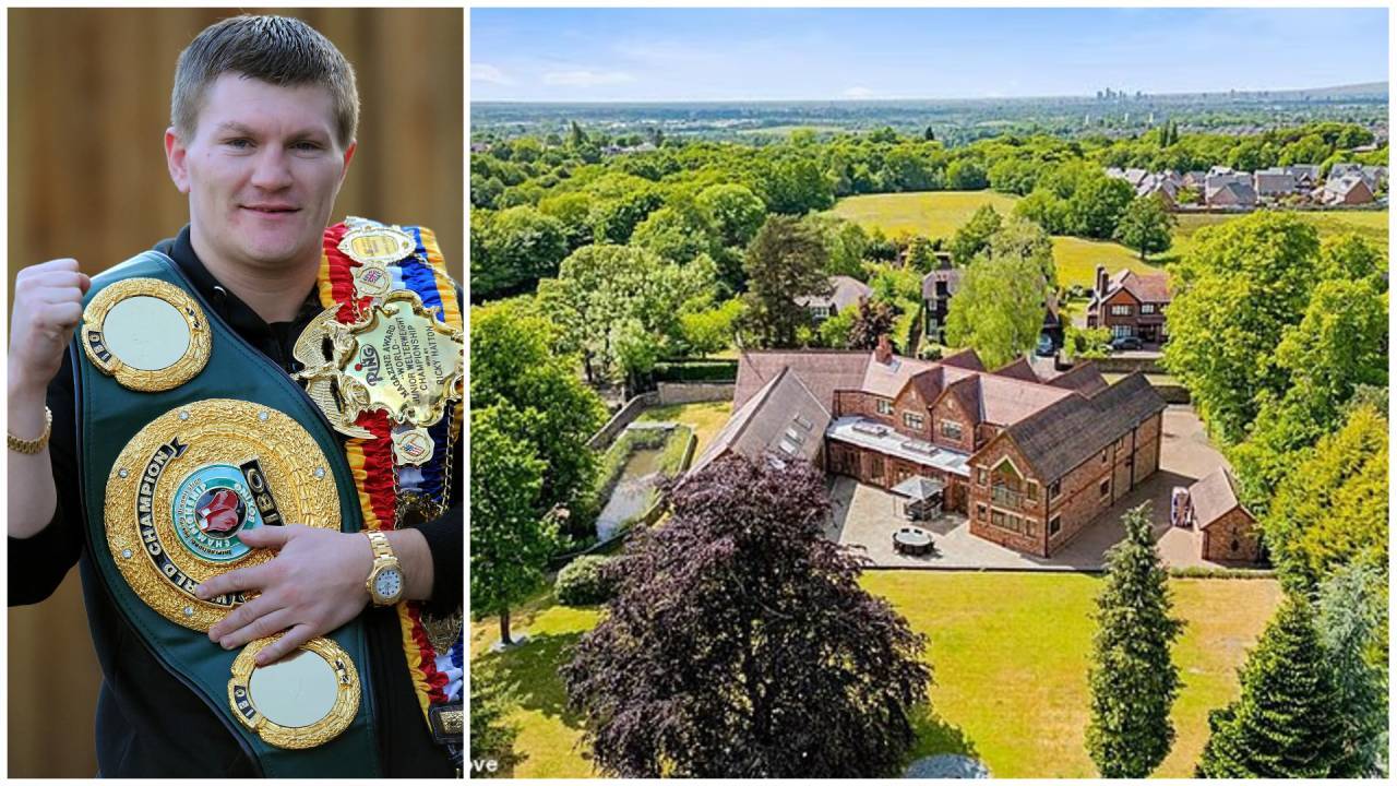 Ricky Hatton's mansion sells for £1.5m, £350,000 below original asking price