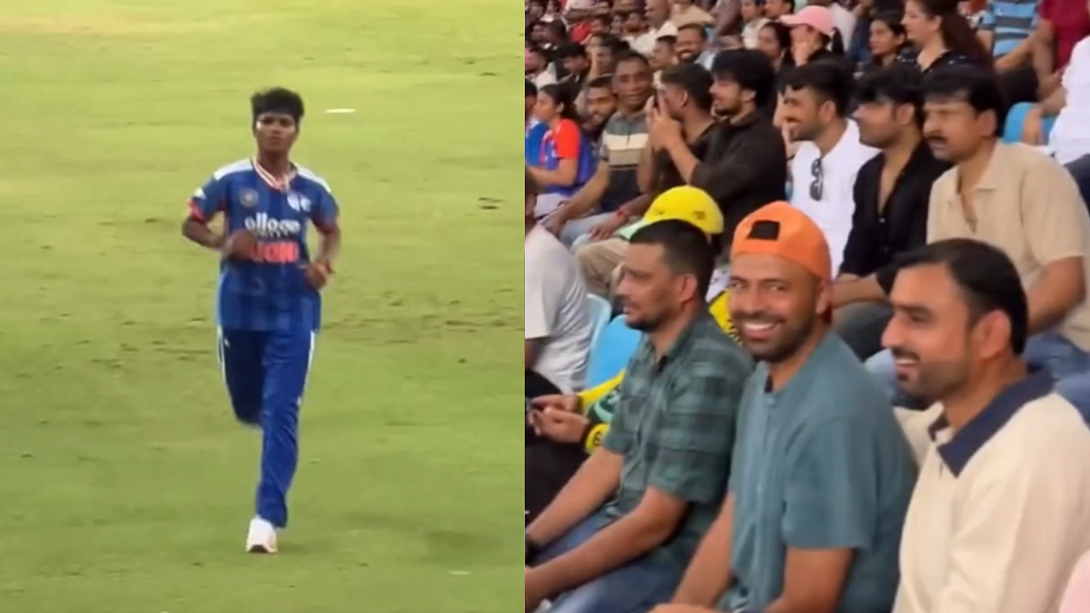 'Ladka Khel Raha Hai…': Pakistani Fans' Taunt Towards Kranti Gaud Backfires As Team India Hammer Pakistan By 7 Wickets | Video